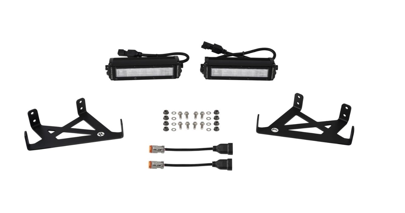Diode Dynamics SS6 LED Fog Light Kit for 20-22 Ford Super Duty