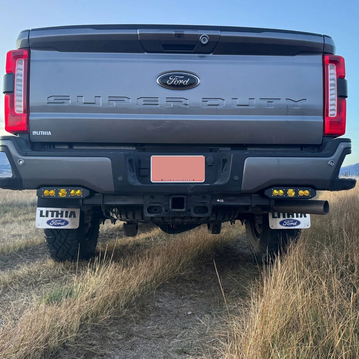 Dethloff Rear Bumper Light Mounting Kit 23-27 Ford F-250 F-350 F-450 FORD-RRBUMPERLM-23