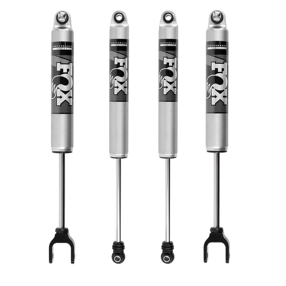Fox 2.0 IFP Shock Package | Front &amp; Rear | 0 3" Lift | 20 24 GM 2500HD/3500 2WD/4WD