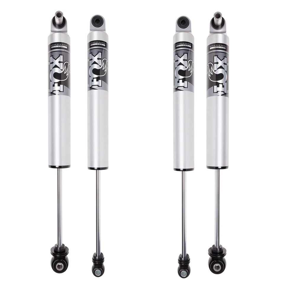 Fox 2.5 Performance Smooth Body IFP HTO Shock Package 20 23 Jeep Gladiator JT