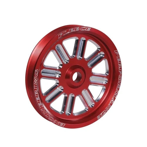 Fleece Spoke Design Dual CP3 Pump Pulley for 07.5-18 Ram 6.7L Cummins