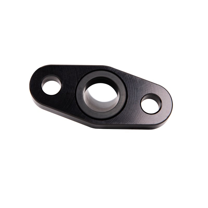 Fleece Performance 45 Degree Turbo Drain Nipple With O-Ring for 01-16 Duramax for 98.5-18 Cummins