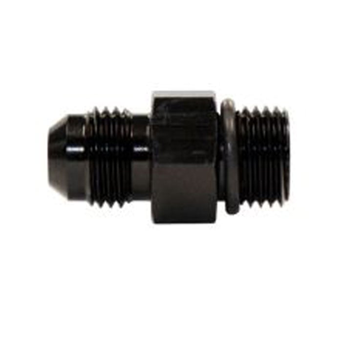 Fleece Performance -6 To 9 and 16"-18 Straight Male Black Anodized With O-Ring Adapter Fitting