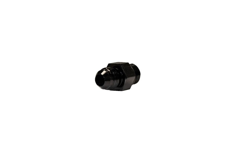 Fleece Performance -8 To 3 and 4"-16 Straight Male Black Anodized With O-Ring Adapter Fitting