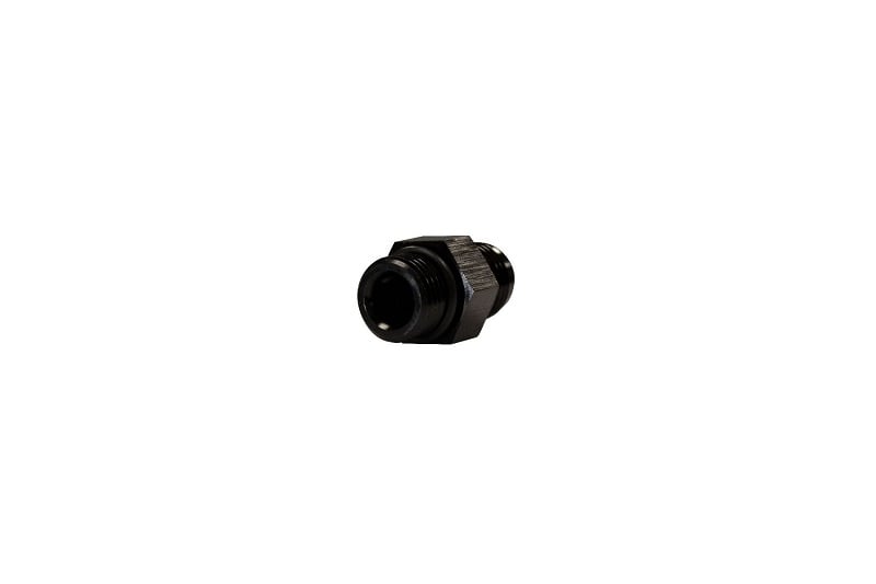 Fleece Performance -8 To 3 and 4"-16 Straight Male Black Anodized With O-Ring Adapter Fitting