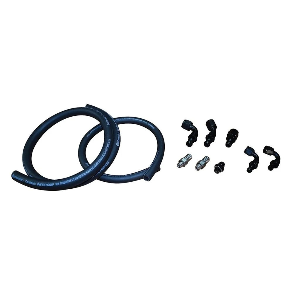 Fleece Cummins Fuel Distribution Block Hose and Fitting Kit for 10-18 Ram 6.7L Cummins