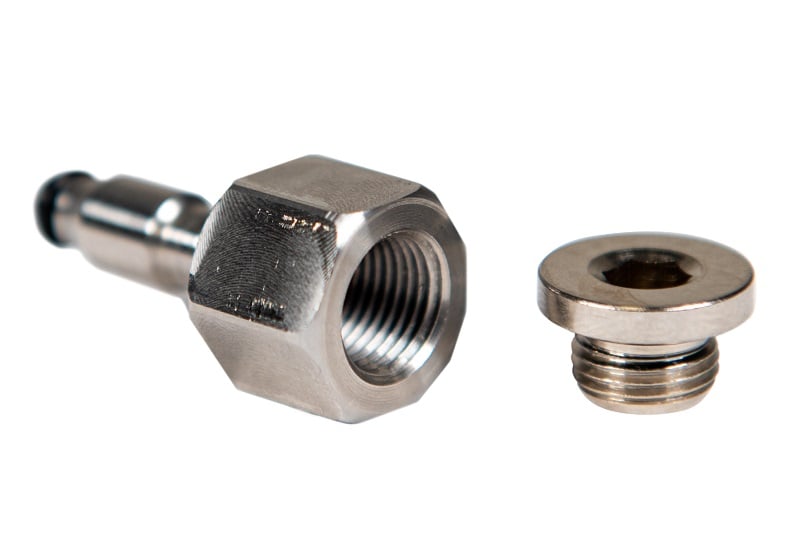 Fleece Performance Return Fuel Pressure Test Port for 11-16 GM 6.6L Duramax LML