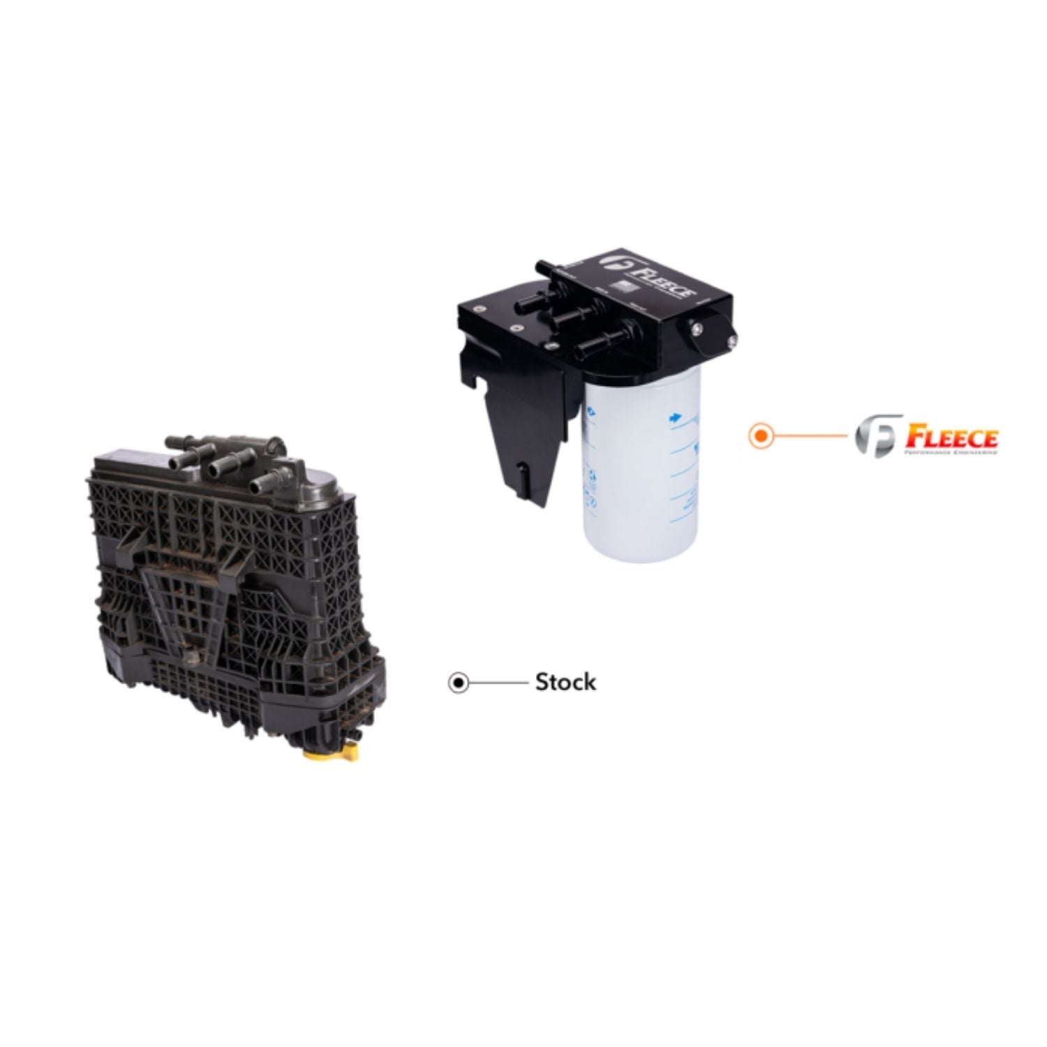 PowerFlo Lift Pump with Under Bed Filter for 2017-2024 Ford 6.7L Power Stroke for Short and Long Bed Lengths