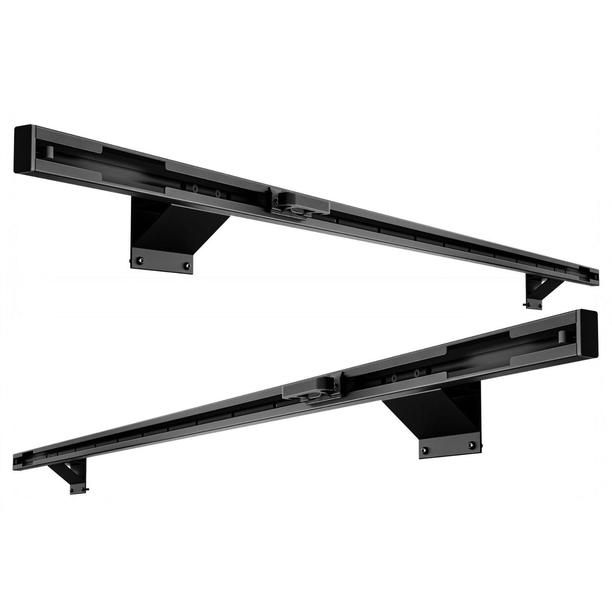Integral Truck Rail Kit installed on a 2017-2026 Ford F-250 Super Duty truck bed with Slide-N-Lock tie-down cleats