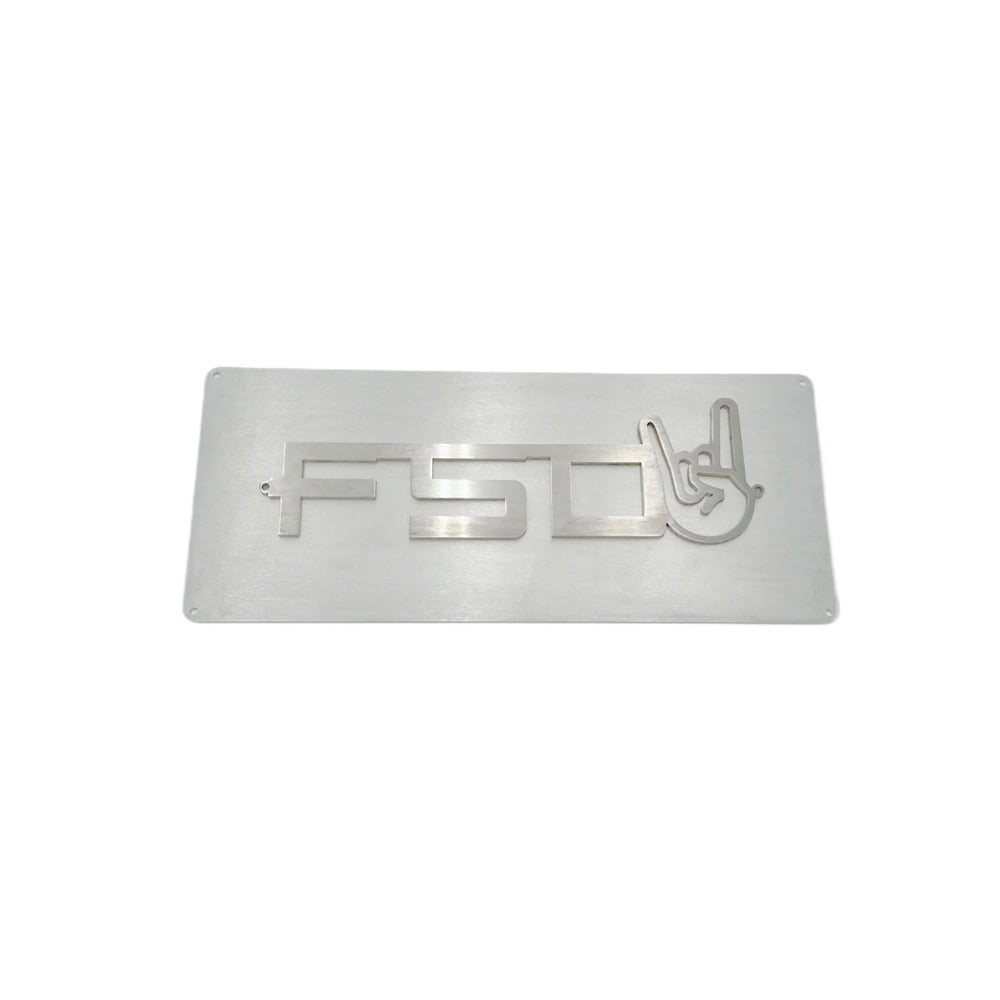 Full Send Diesel Fuse Box Cover Plate for 06-09 Dodge 5.9L and 6.7L Cummins