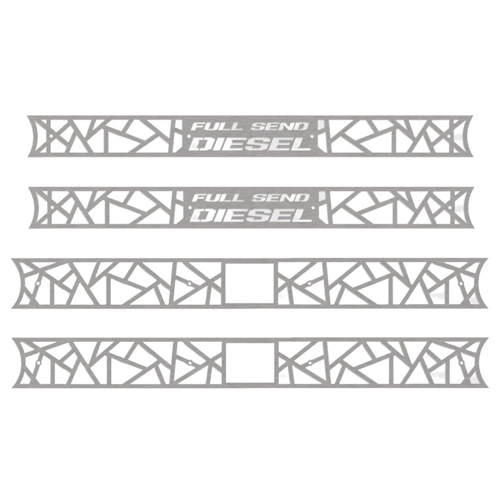 Full Send Diesel Rear Control Arm Overlays for 14-24 Ram 6.7L Cummins 2500