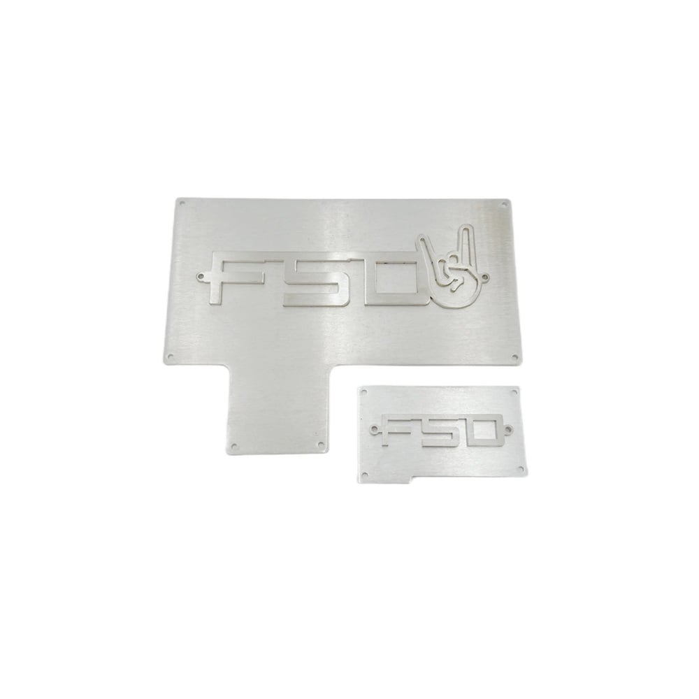 Full Send Diesel Fuse Box Cover Plates for 17-19 Ford 6.7L Powerstroke