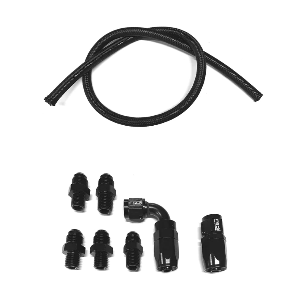 Full Send Diesel DIY Turbo Feed Kit for 89-25 Dodge Ram 5.9L and 6.7L Cummins