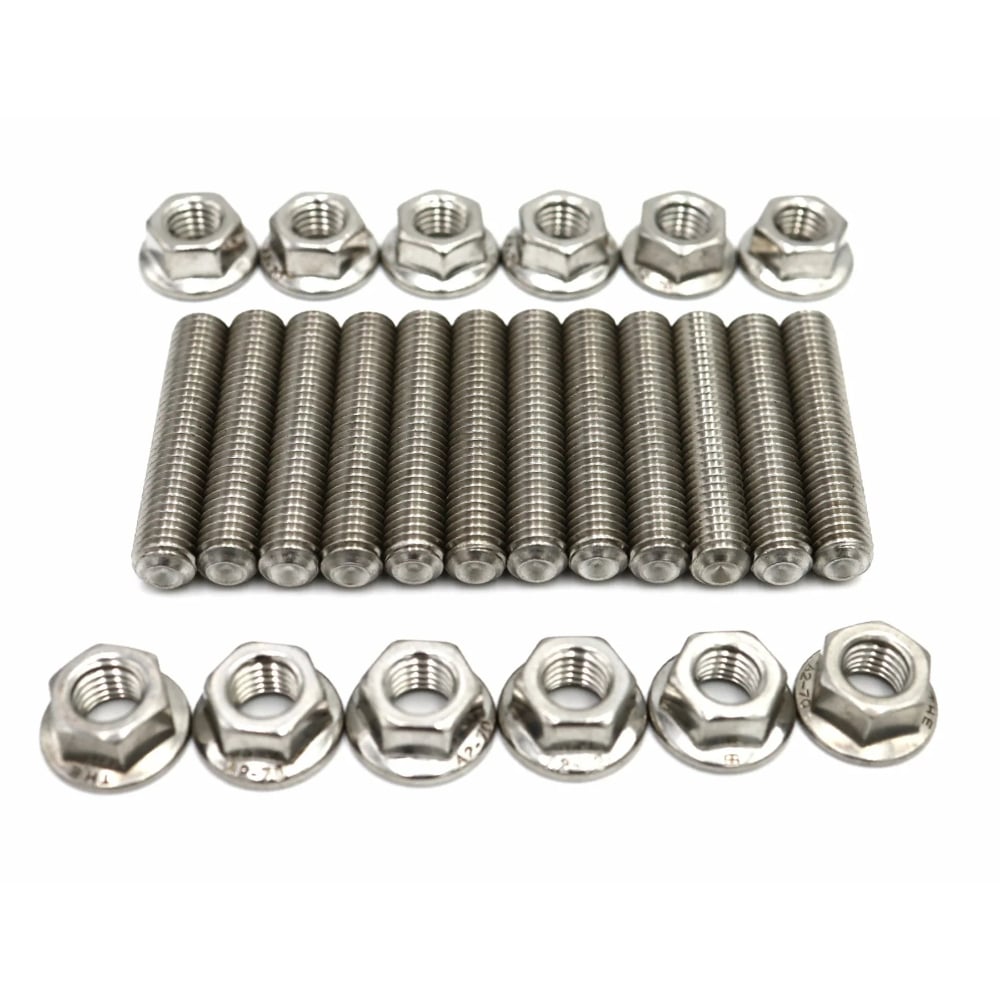 Full Send Diesel Stainless Steel Exhaust Manifold Stud Kit for 98.5-21 Dodge Ram 5.9L and 6.7L Cummins