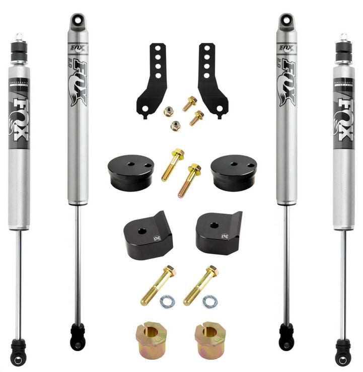 Kryptonite Stage 1 Leveling Kit with Fox Shocks for 17-25 Ford SuperDuty