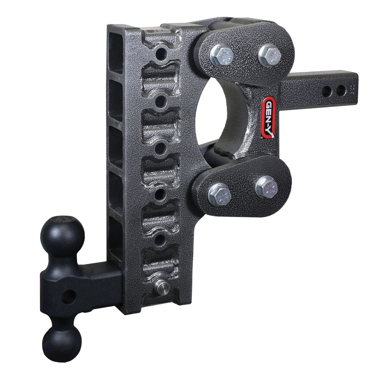 Gen-Y Hitch BOSS Adjustable Drop Hitch with dual-ball mount
