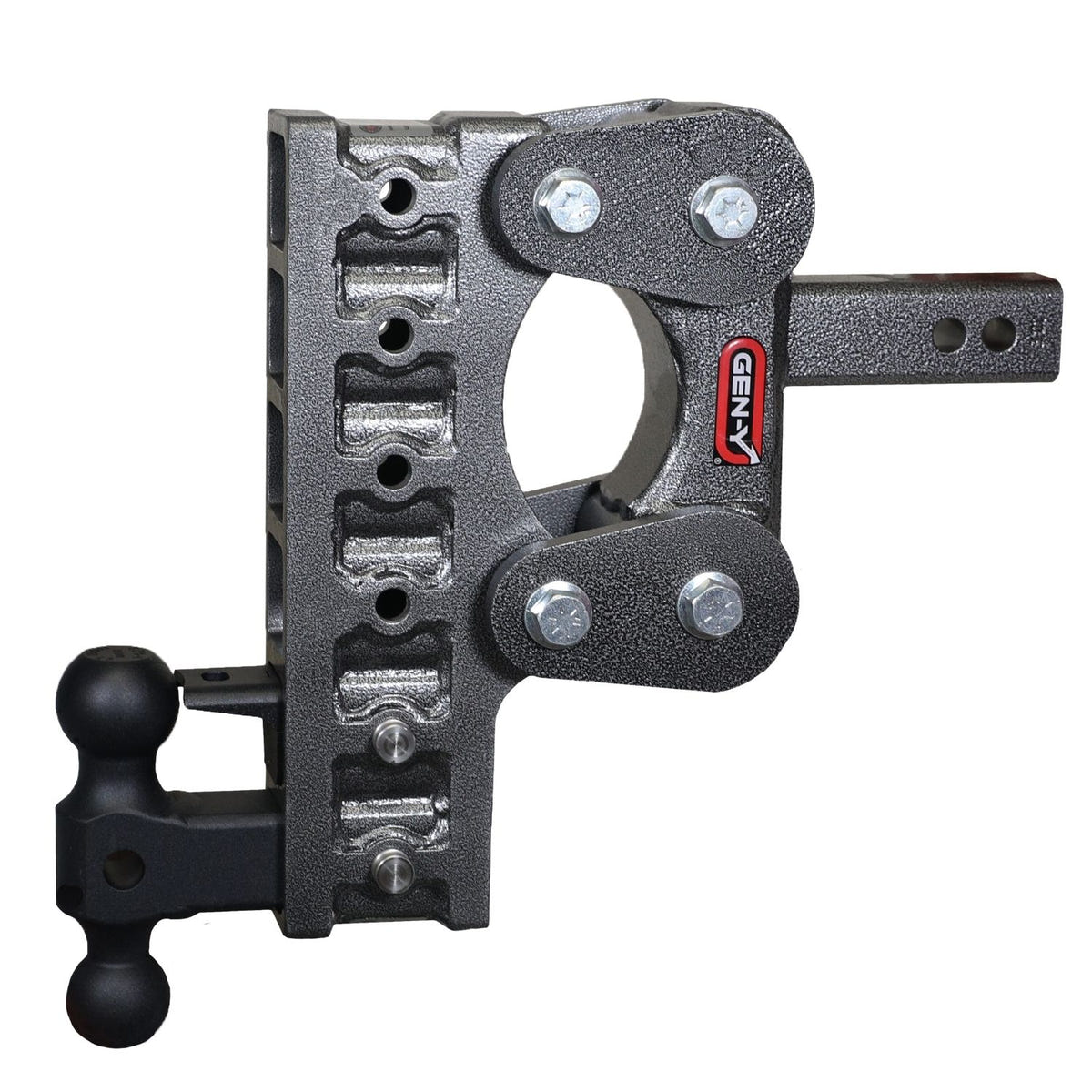 Gen-Y Hitch BOSS Adjustable Drop Hitch with dual-ball mount