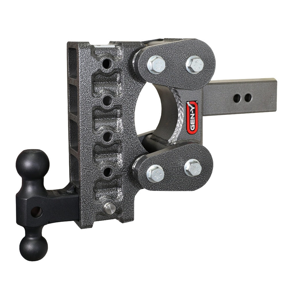 Gen-Y Hitch The Boss 16K Drop Hitch 2.5" Shank With Dual-Ball - 5" and 7.5" and 10" Drop