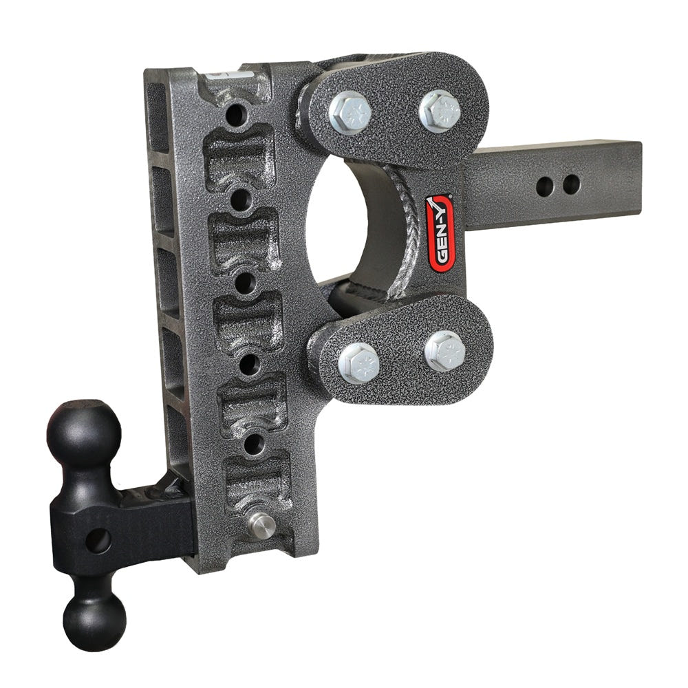 Gen-Y Hitch The Boss 16K Drop Hitch 2.5" Shank With Dual-Ball - 5" and 7.5" and 10" Drop