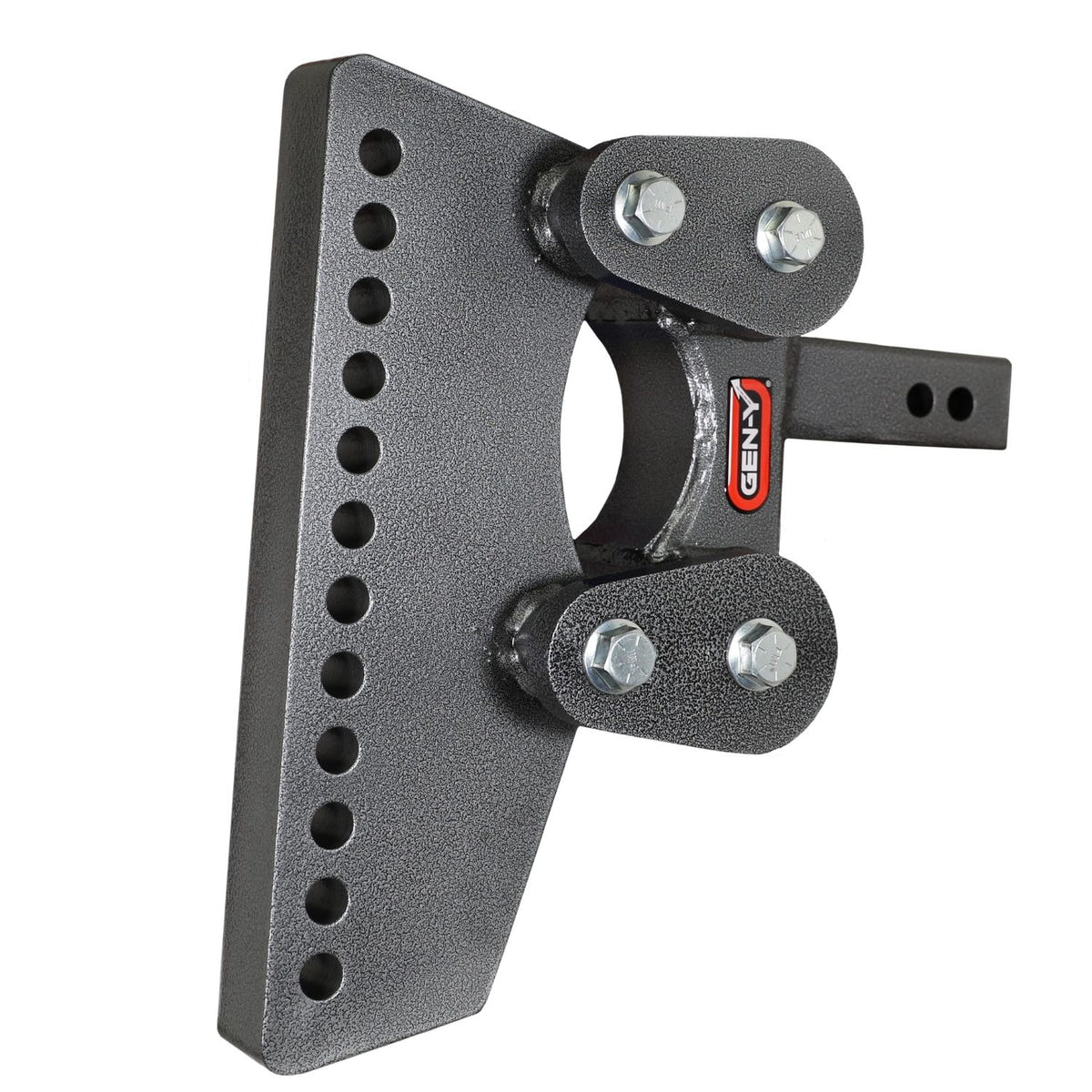 Gen-Y Hitch BOSS Torsion-Flex Shank with silver-vein powder-coated finish