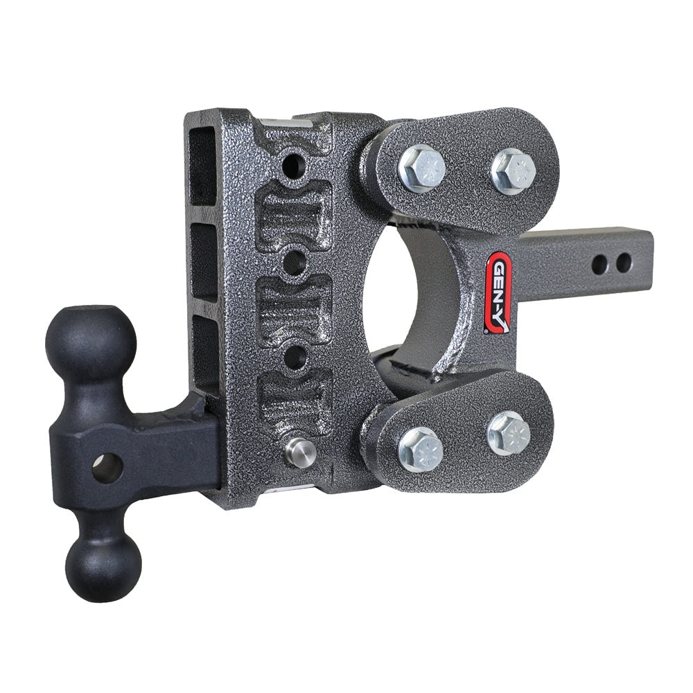 Gen-Y Hitch The Boss 16K Drop Hitch 2" Shank With Dual-Ball - 5" and 7.5" and 10" Drop