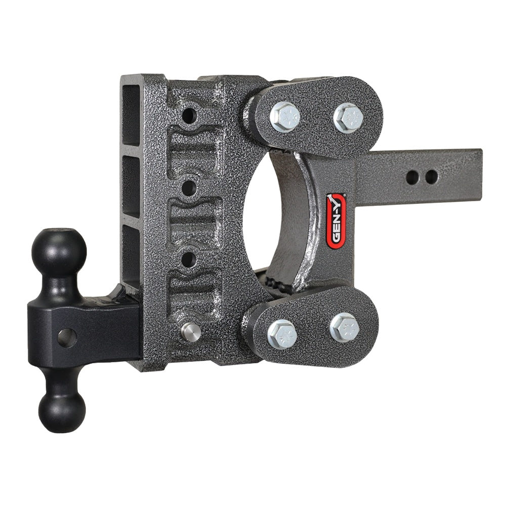 Gen-Y Hitch The Boss 21K Drop Hitch 2.5" Shank With Dual-Ball - 6" and 9" and 12" Drop