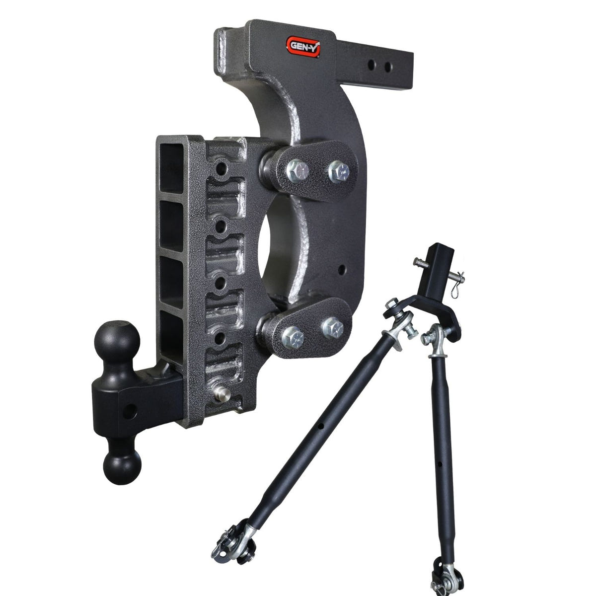 Gen-Y Hitch BOSS 21K Adjustable Trailer Hitch with 21-inch drop