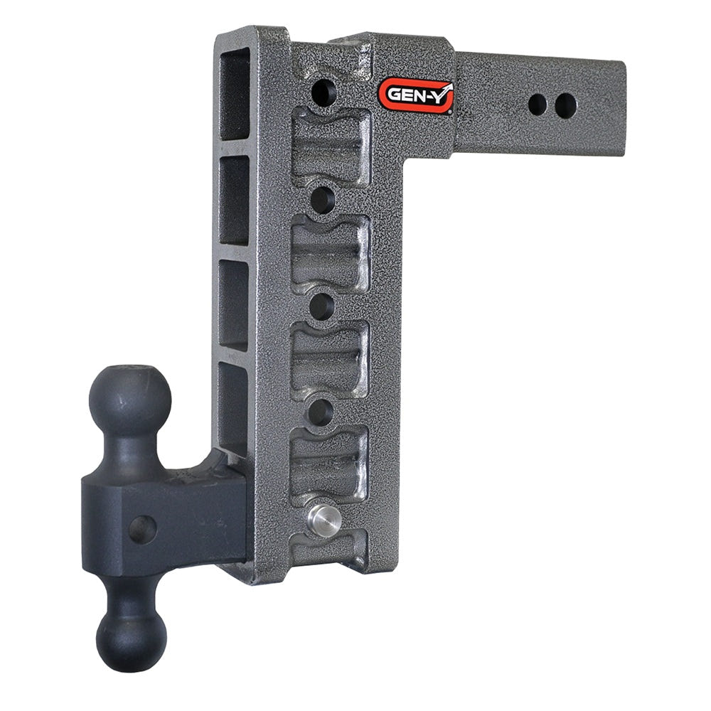 Gen-Y Hitch Mega-Duty 32K Drop Hitch 3" Shank With Dual-Ball - 6" and 9" and 12" Drop