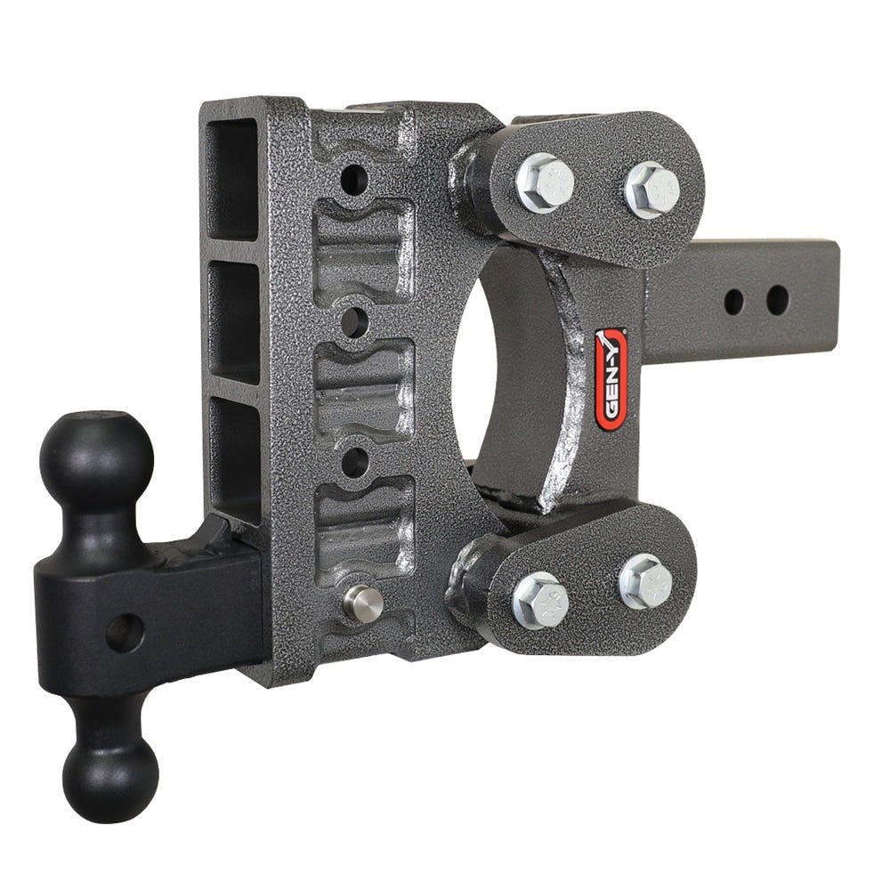 Gen-Y Hitch The Boss 21K Drop Hitch 3" Shank With Dual-Ball - 6" and 9" and 12" Drop