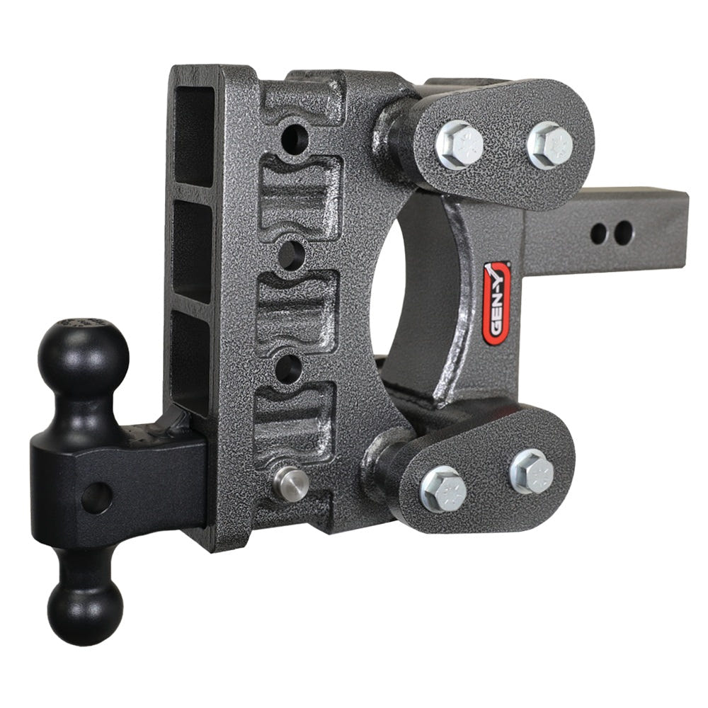 Gen-Y Hitch The Boss 32K Drop Hitch 2.5" Shank With Dual-Ball - 6" and 9" Drop