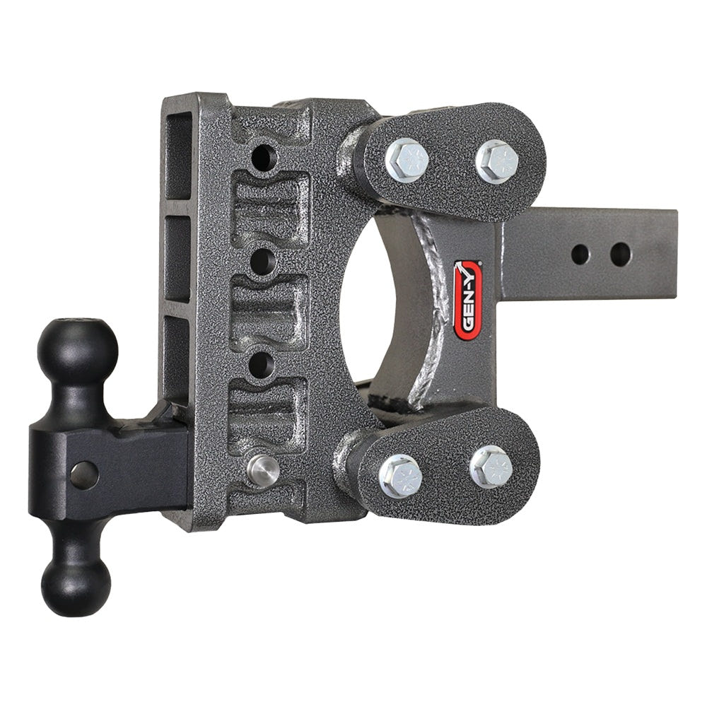 Gen-Y Hitch The Boss 32K Drop Hitch 3" Shank With Dual-Ball Hitch - 6" and 9" Drop