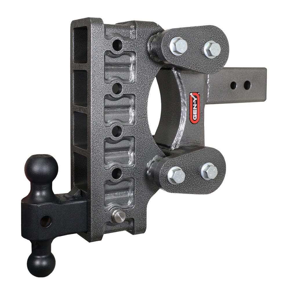 Gen-Y Hitch The Boss 32K Drop Hitch 3" Shank With Dual-Ball Hitch - 6" and 9" Drop