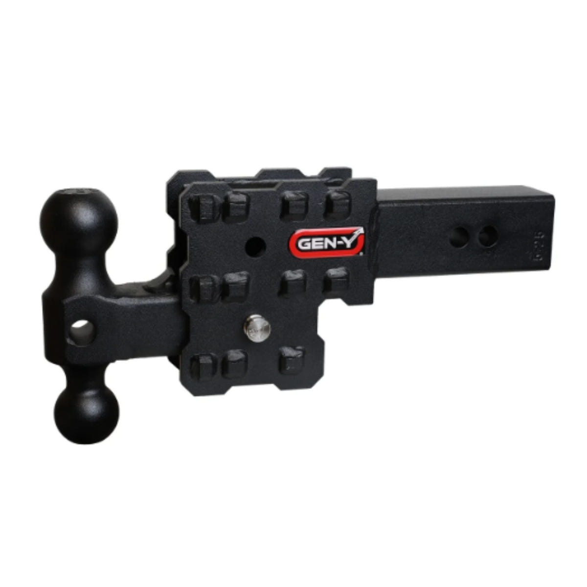 GEN-Y Hitch PHANTOM-X 16K Adjustable Drop Hitch with 2.5-Inch Shank and Dual-Ball or Tri-Ball Mount