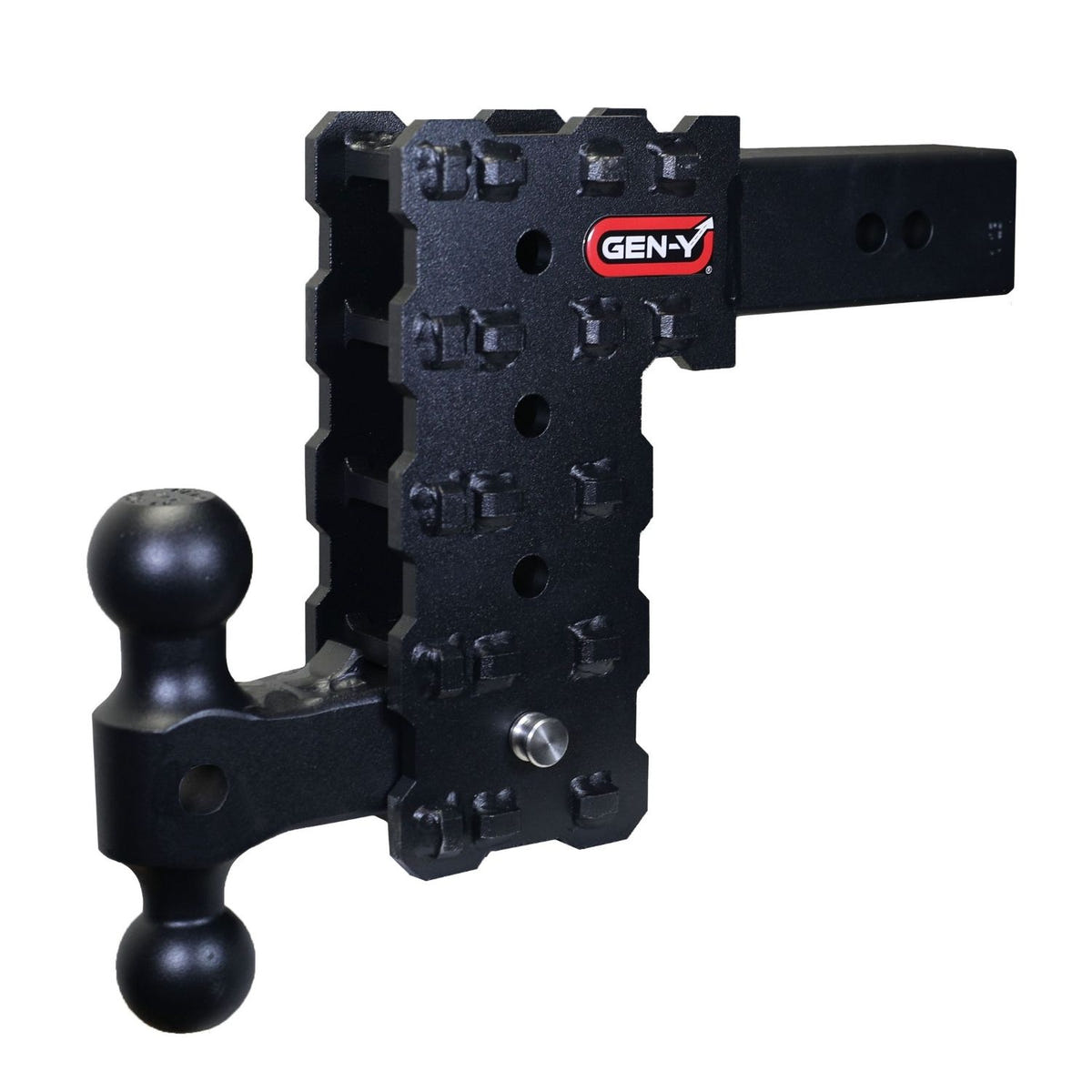 GEN-Y Hitch PHANTOM-X 16K Adjustable Drop Hitch with 2.5-Inch Shank and Dual-Ball or Tri-Ball Mount