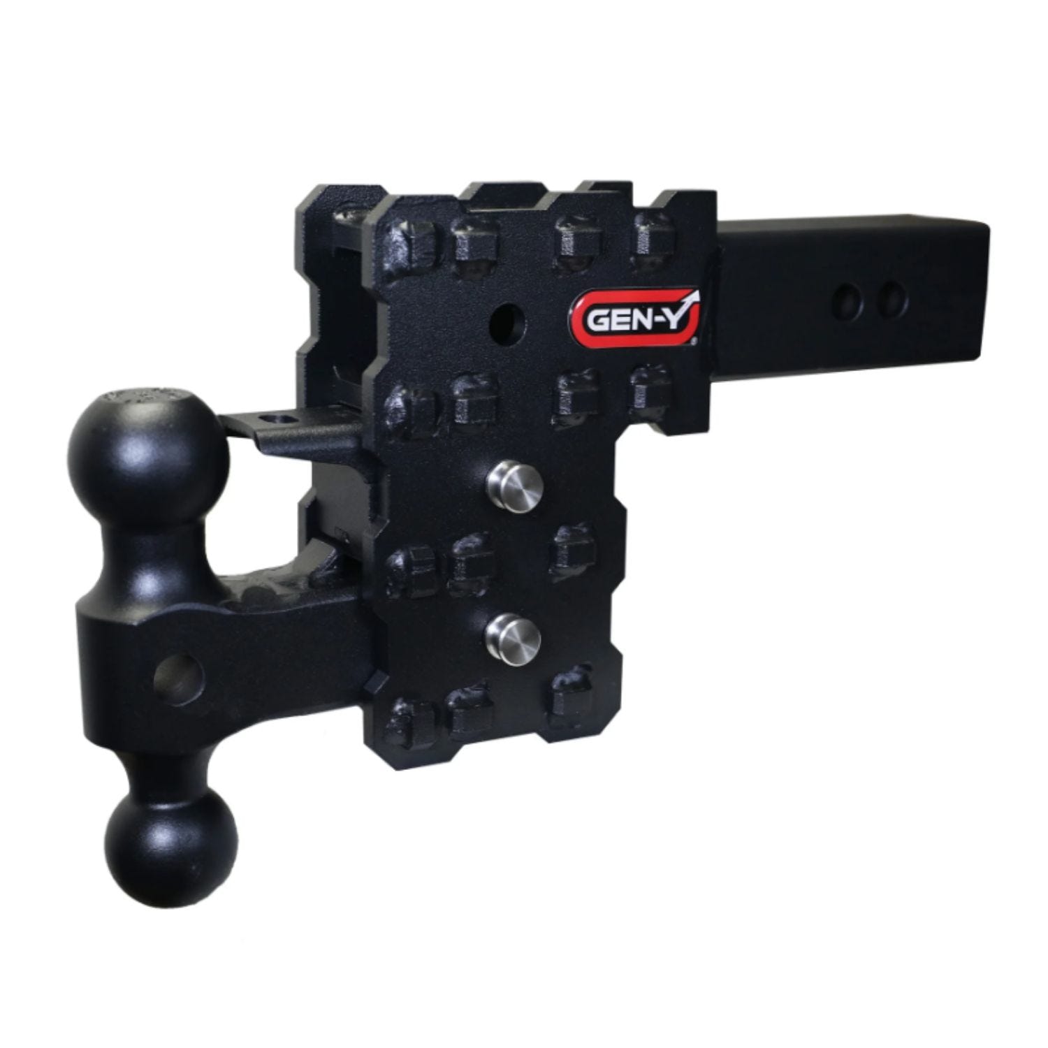 Gen-Y Hitch Phantom X 16K Drop Hitch Includes Dual-Ball Mount and Pintle Lock and is 5" Drop