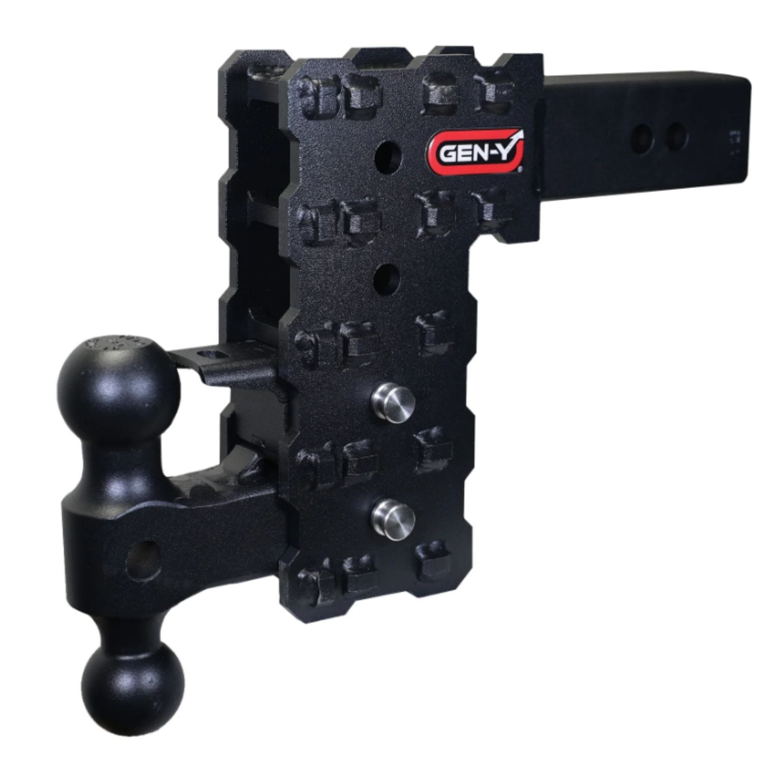 Gen-Y Hitch Phantom X 16K Drop Hitch Includes Dual-Ball Mount and Pintle Lock and is 7.5" Drop