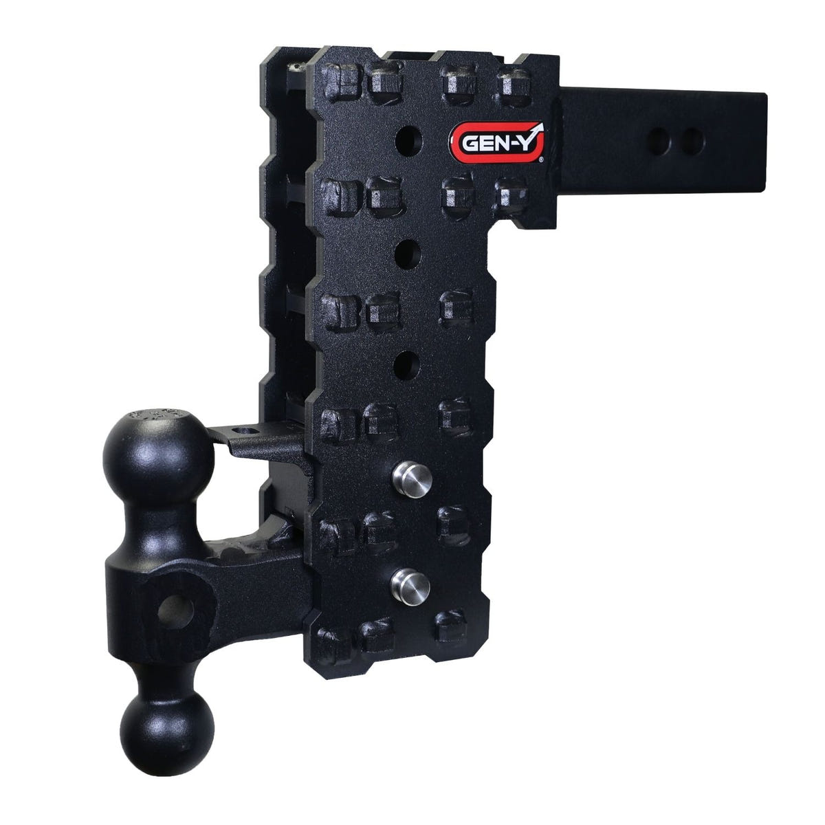 GEN-Y Hitch PHANTOM-X 16K Adjustable Drop Hitch with 2.5-Inch Shank and Dual-Ball or Tri-Ball Mount