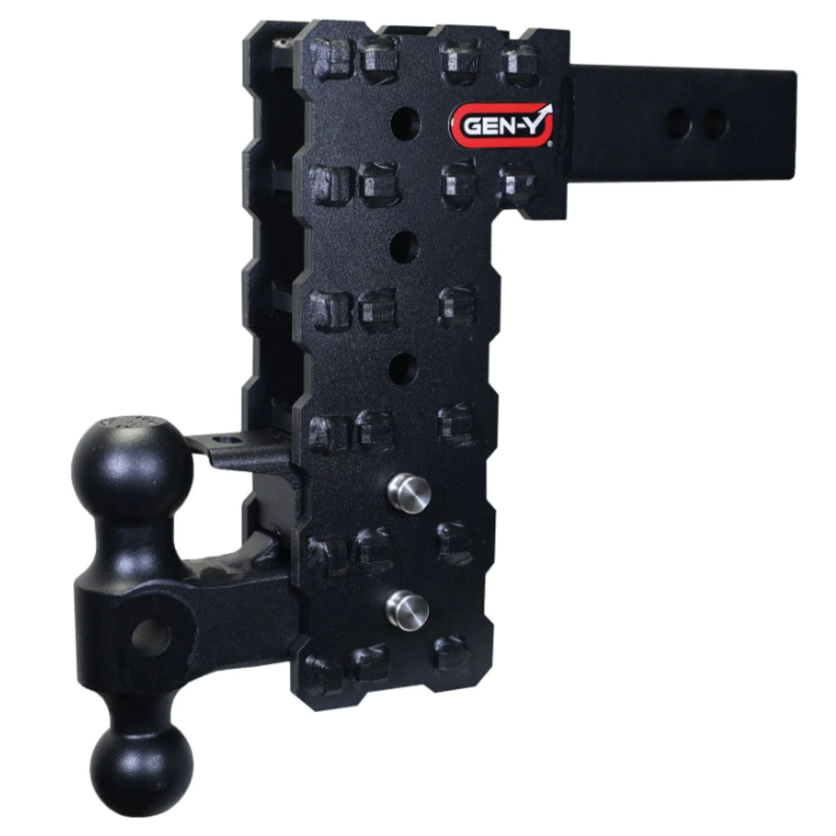 Gen-Y Hitch Phantom X 16K Drop Hitch Includes Dual-Ball Mount and Pintle Lock and is 10" Drop