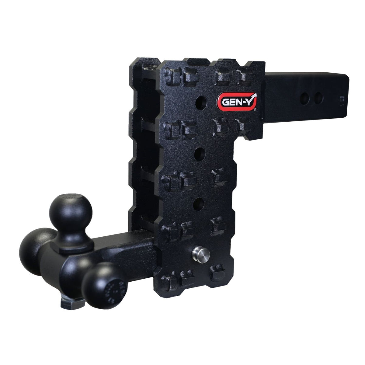 GEN-Y Hitch PHANTOM-X 16K Adjustable Drop Hitch with 2.5-Inch Shank and Dual-Ball or Tri-Ball Mount