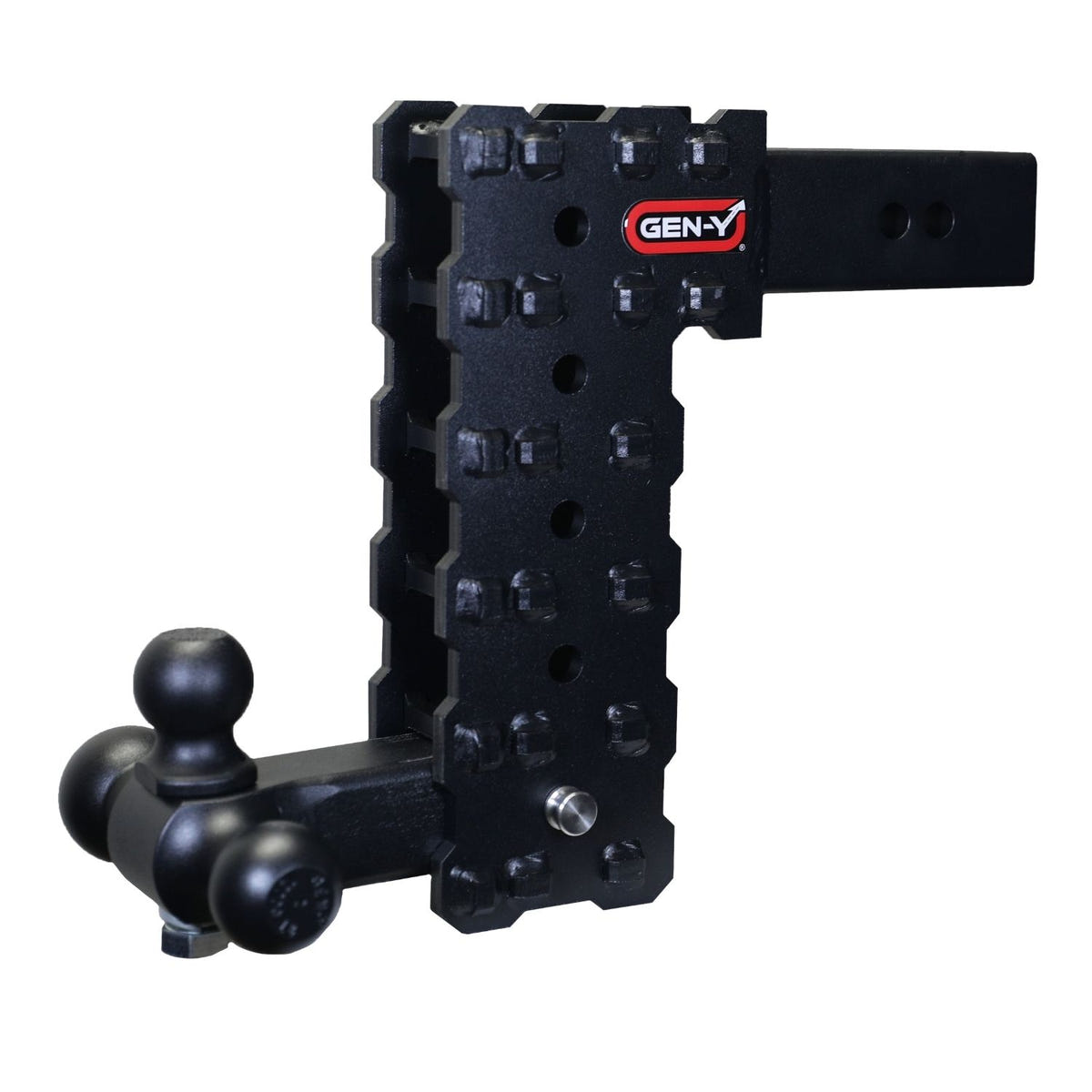 GEN-Y Hitch PHANTOM-X 16K Adjustable Drop Hitch with 2.5-Inch Shank and Dual-Ball or Tri-Ball Mount