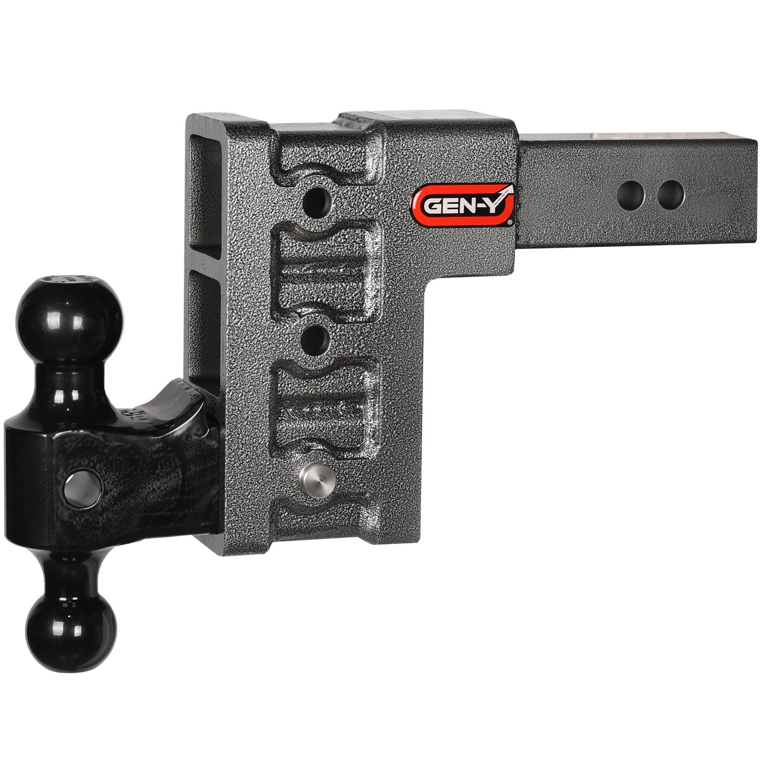 Gen-Y Hitch Mega-Duty Series 21K Drop Hitch 2.5" Shank With Dual-Ball - 6" / 9" / 12" Drop