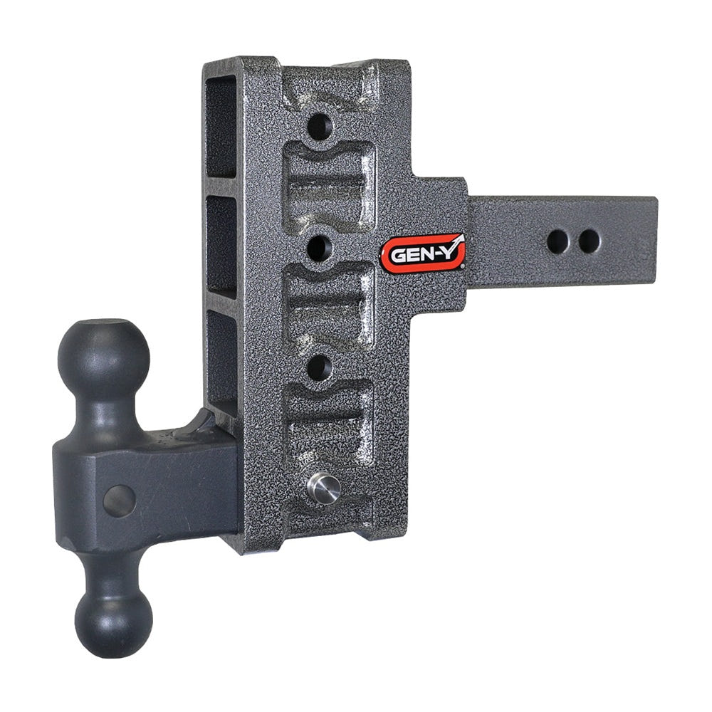 Gen-Y Hitch Mega-Duty Series 21K Drop Hitch 2.5" Shank With Ball - 6" and 9" and 12" Offset Drop