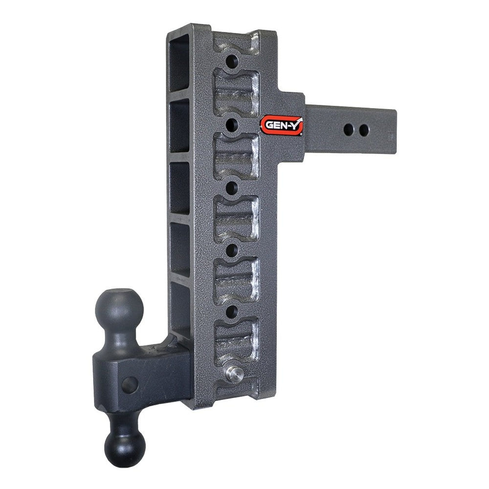 Gen-Y Hitch Mega-Duty Series 21K Drop Hitch 2.5" Shank With Ball - 6" and 9" and 12" Offset Drop