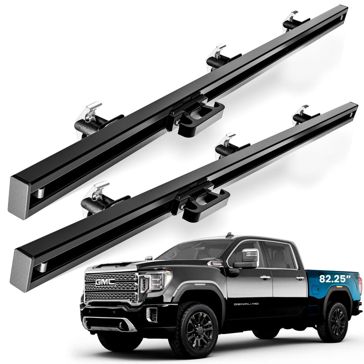 Integral Truck Bedside Rail System for 2020-2026 GMC Sierra HD 2500/3500 standard bed