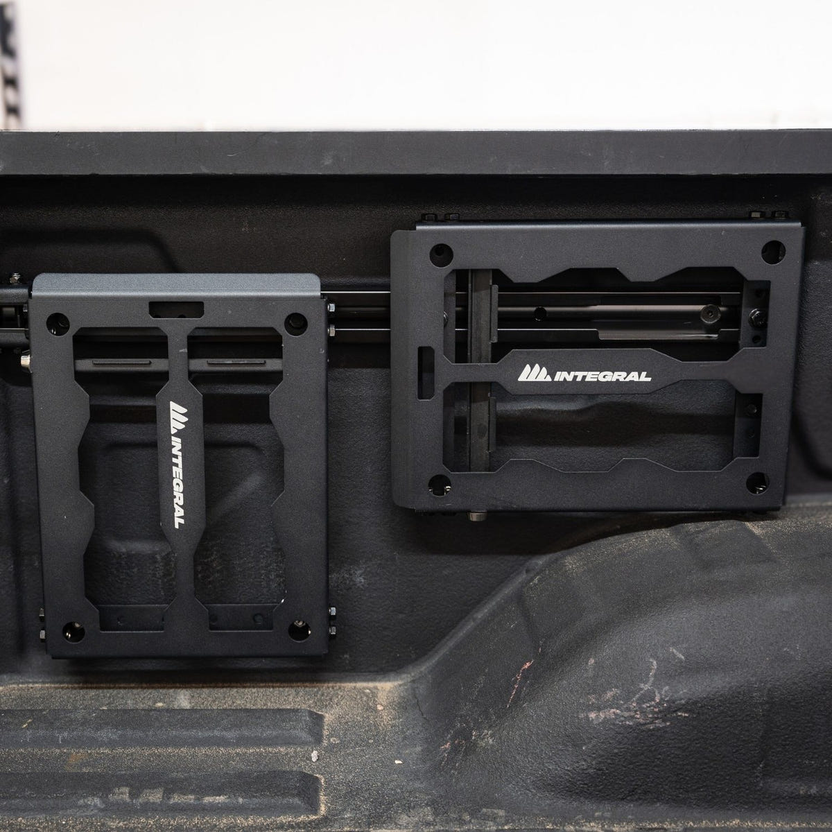 Black anodized Integral Truck Rail Kit for 2020-2026 Chevrolet Silverado 2500HD and 3500HD