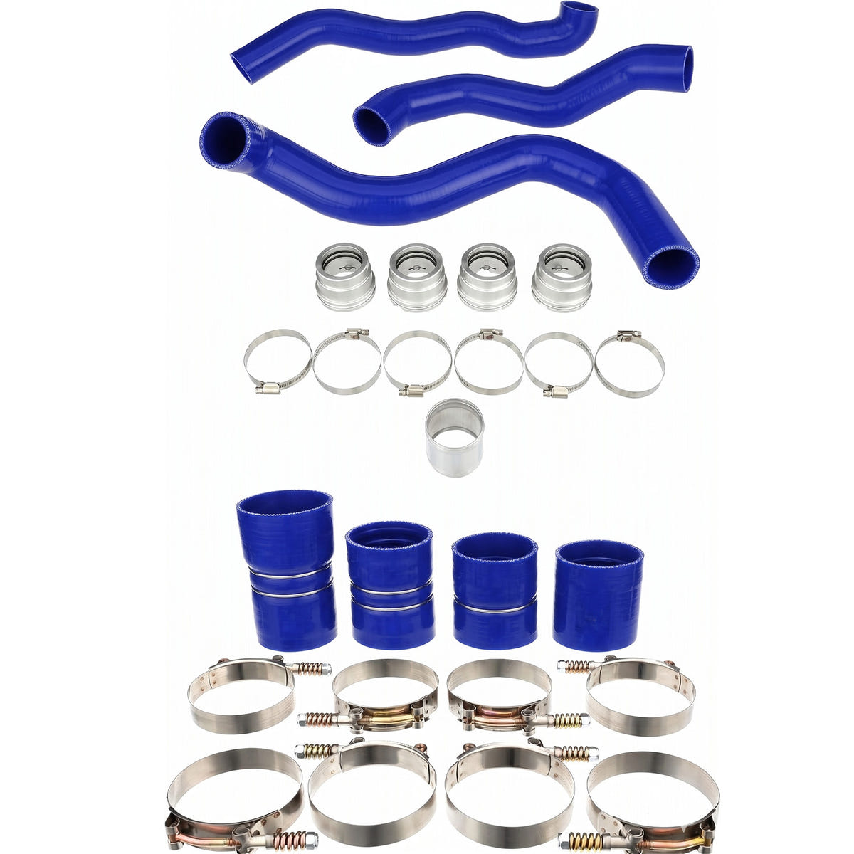 Mammoth Performance Intercooler Boot and Radiator Hose Kit For 08-10 Ford 6.4L Powerstroke