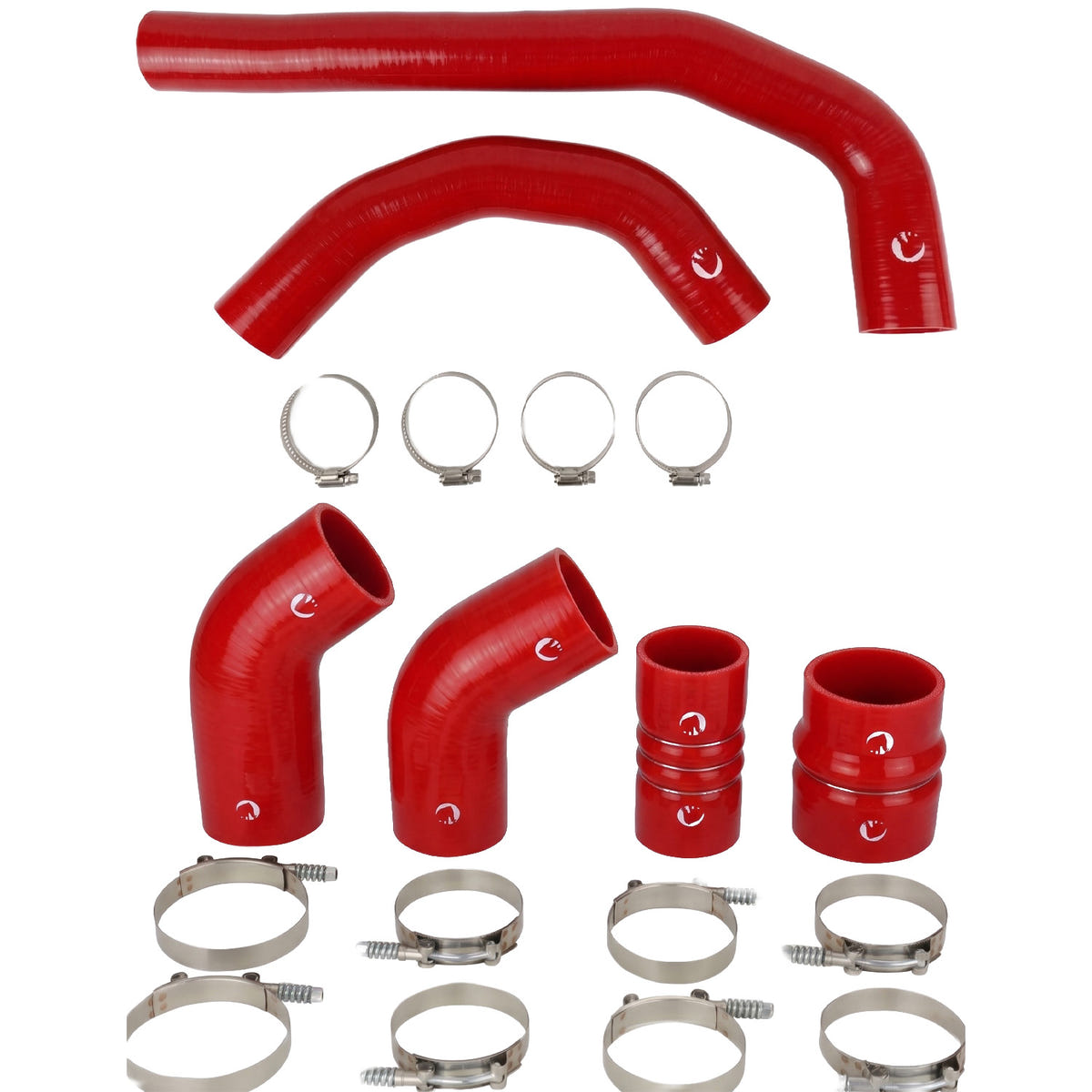 Mammoth Performance Intercooler and Coolant Hose Kit 19-26 Ram 6.7L Cummins