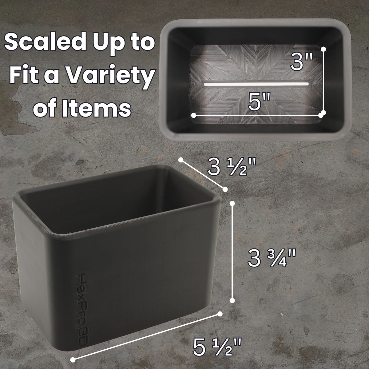 HexPro3D DieselDock™ Generic Non-Magnetic Organizer