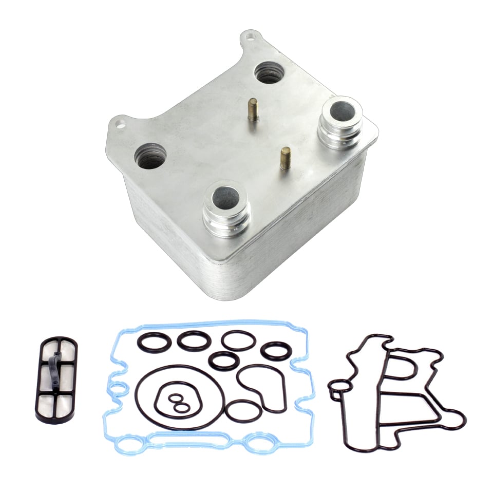 Grizzly New Replacement Oil Cooler Kit for 03-07 Ford 6.0L Powerstroke