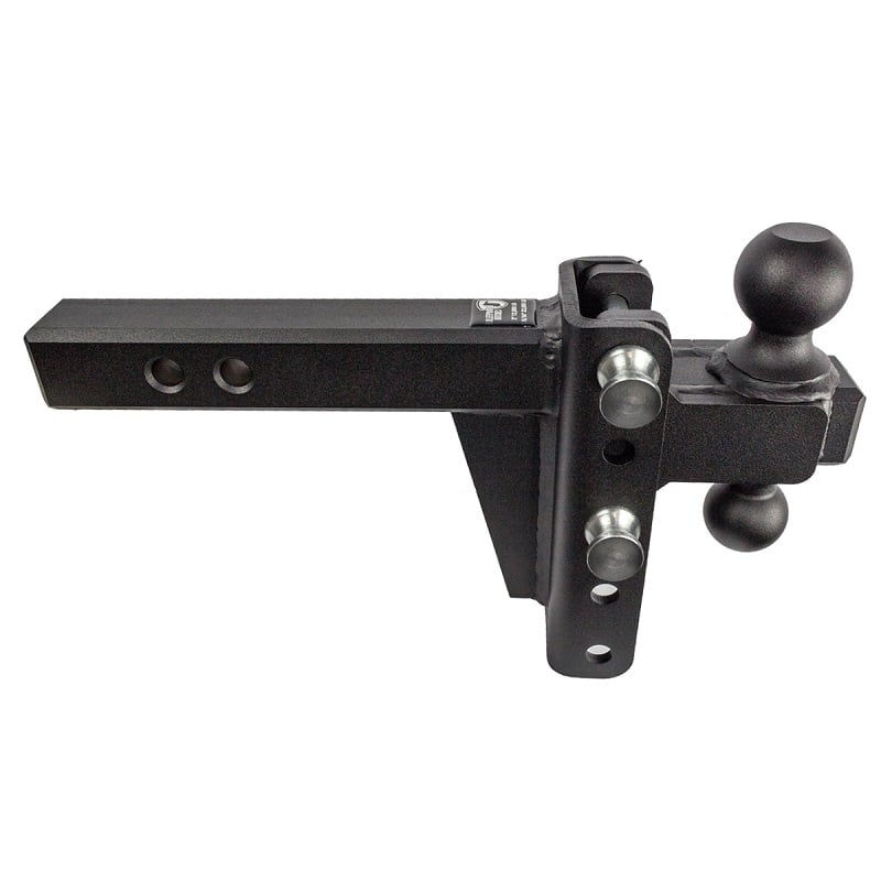Bulletproof Hitch 2.0" Shank Heavy Duty 4" Drop and Rise Hitch